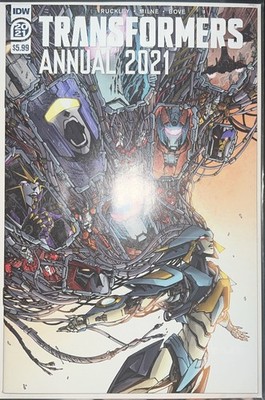 Transformers: Annual - 2021 - Alex Milne Cover - IDW 