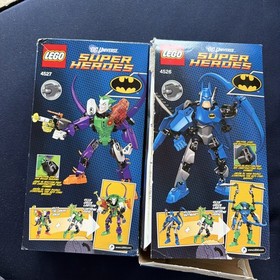 LOT OF 2 LEGO DC Comics Super Heroes: Batman  4526 (open)  & The Joker 4527 NIB