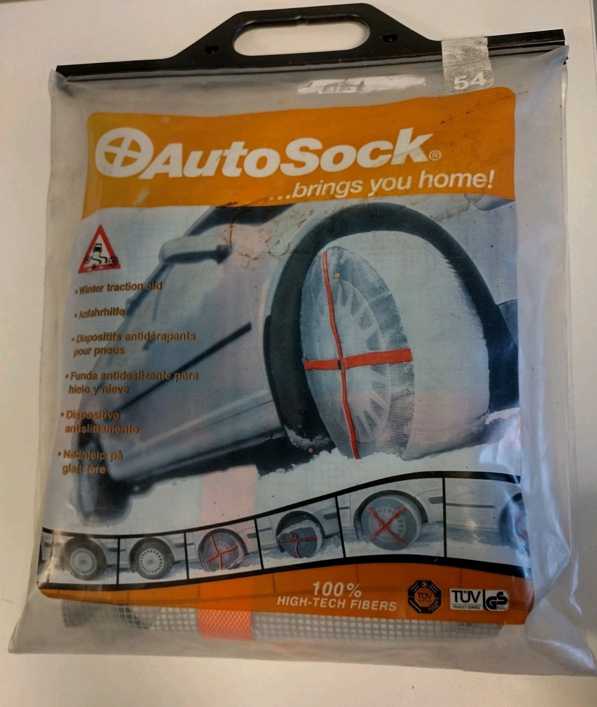 Chaussettes Neige AutoSock 54 pour Renault Twingo et Citadine Format Compact