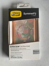 OtterBox iPhone 15 Pro Symmetry Series Case with MagSafe - Peachy Bloom: Polycar