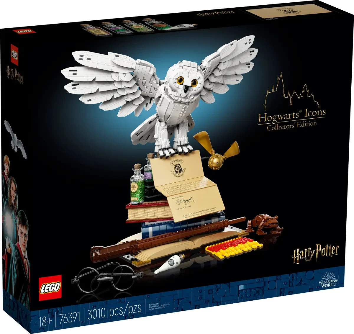 りおサンタ LEGO Harry Potter #76391 Hogwart Icons Collectors' Edition