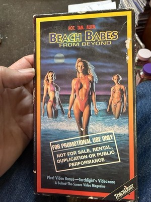 Beach Babes From Beyond VHS 1993 Screener Promo Tape Torchlight Entertainment