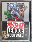 VINTAGE SEGA ~ * GENESIS *  MUTANT LEAGUE FOOTBALL ~  VIDEO GAME w/ CASE / CARDS