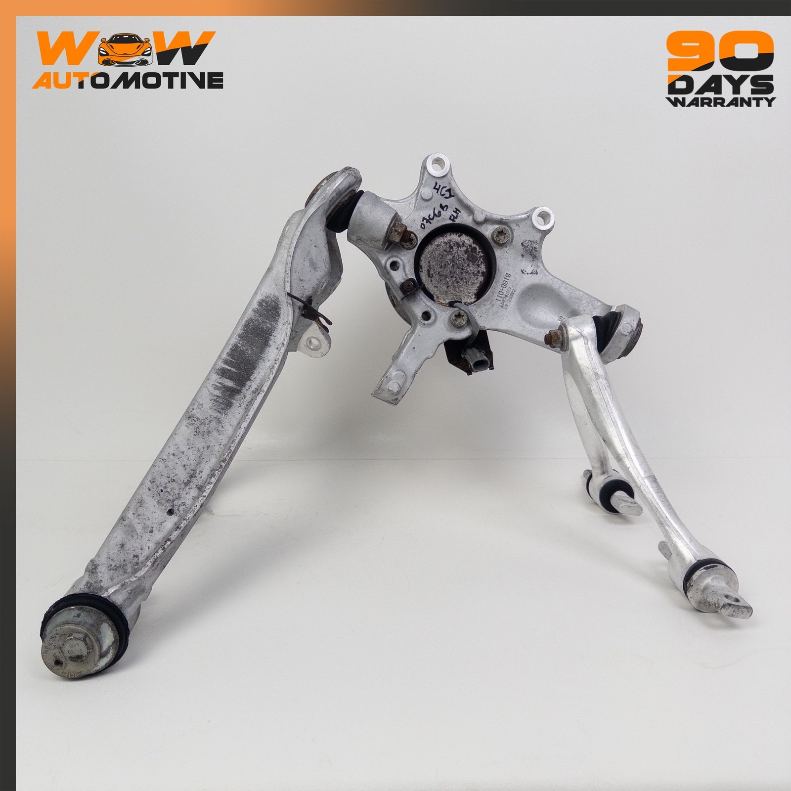 04-13 CHEVROLET CORVETTE C6 XLR FRONT LEFT STEERING KNUCKLE CONTROL ARM SET OEM
