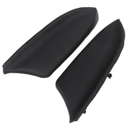 (Black) Armrest Lid Pad Car Front Door Handle Cover Armrest Lid Pad Left - Picture 3 of 12