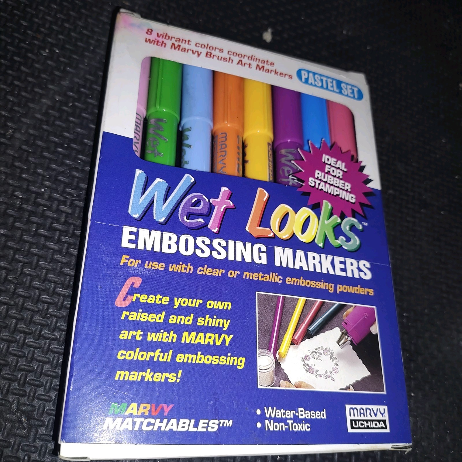 Pastel Set Marvy Brush Art Markers