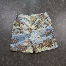 Polo Ralph Lauren Tropical-Print Spa Terry Shorts Youth Boys Size XL 18-20