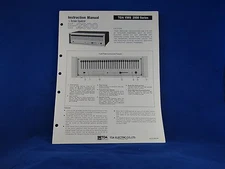 TOA~E-2300~Equalizer Instruction Manual