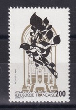 France année 1988 La Grande Synagogue rue de la Victoire Paris N° 2516**réf8140