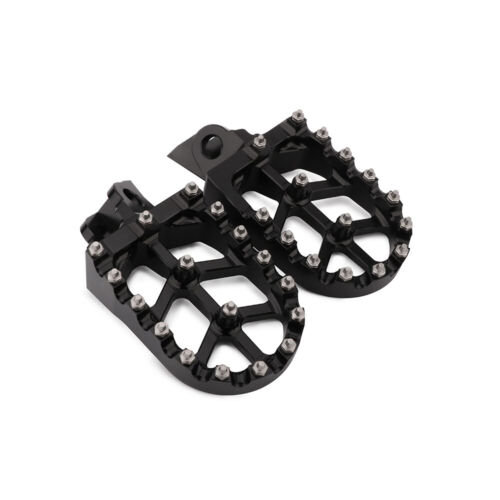 Motorcycle BLACK CNC Foot Pegs For KLX140/140L 2008-2023 KLX140G 2017-2023  New
