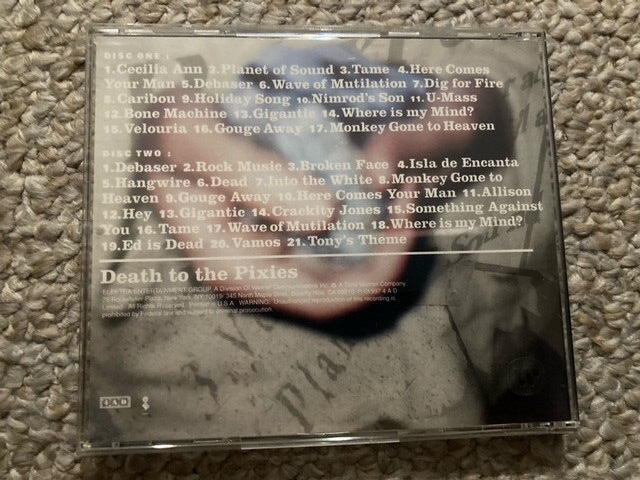 DEATH TO THE PIXIES 1987-1991 CD OCT 1997 ELEKTRA 2 CD SET