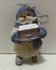 Snow Buddies Buddy Blizzy w/ Box Car Ornament 1999 by The Encore Group