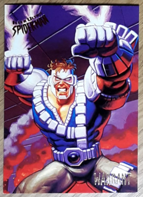 1995 Fleer Ultra Spider-Man Karte 63 GARANTIE. Gratis neuer Toplader.