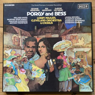 SET 609-11 Gershwin Porgy & Bess / Maazel 3 LP Box set HP LIST