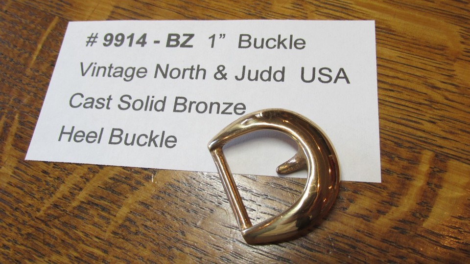 Ancien éperon North & Judd – Bronze Nickel – Motif Ancre – Fabriqué Main USA