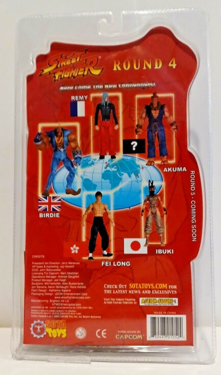 SOTA ストリートファイター いぶき　ソタ　フィギュア SOTA Toys Street Fighter Round 4 Ibuki Red Outfit Action