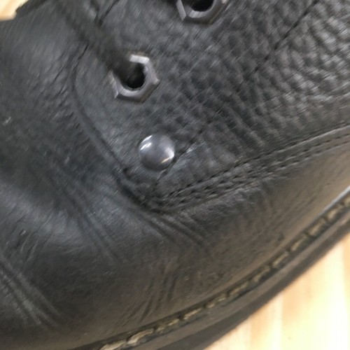 Dr. Scholls Shoes Mens 10 Wide Harrington Oxford Black Leather Lace Up Casual - Picture 5 of 17