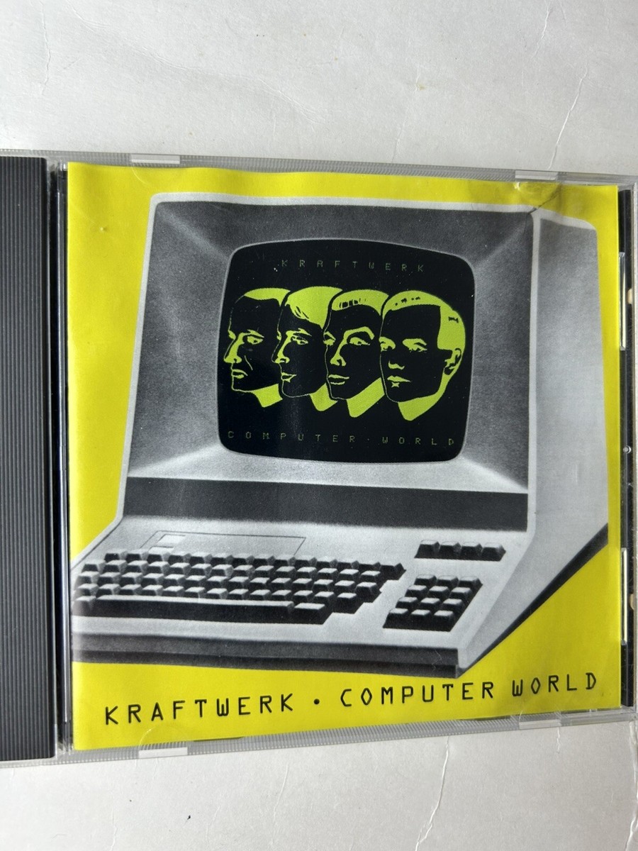 Kraftwerk CD 1980 computer world home computer electronic numbers 