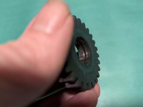 96-07 Honda CR85R CR80R Transmission 5tth Gear Main Shaft Fifth 25 Tooth - Foto 3 di 4