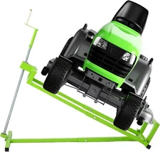 Foldable Lift Jack for Riding Lawn Mowers & Garden Tractors, Manual & Power Use