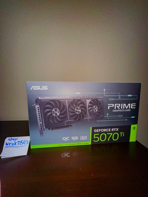 ASUS PRIME GeForce RTX 5070 Ti OC Edition (BRAND NEW + FAST SHIPPING)