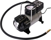 Air Tire Inflator - Led Flashlight Built-in - Pump To 150 Psi - Plug Directly... Air Tire Inflator - Led Flashlight Built-in - Pump To 150 Psi - Plug Directly...