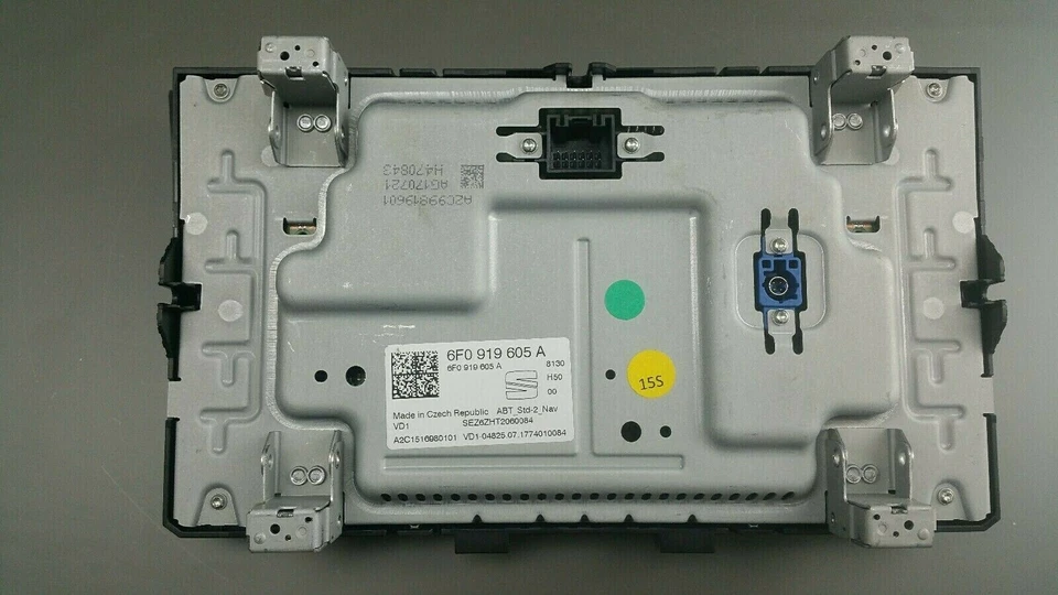 Orig Seat Ibiza Arona Bedieneinheit Bildschirm Display Navi Reader 6F0919605A - Bild 2 von 4