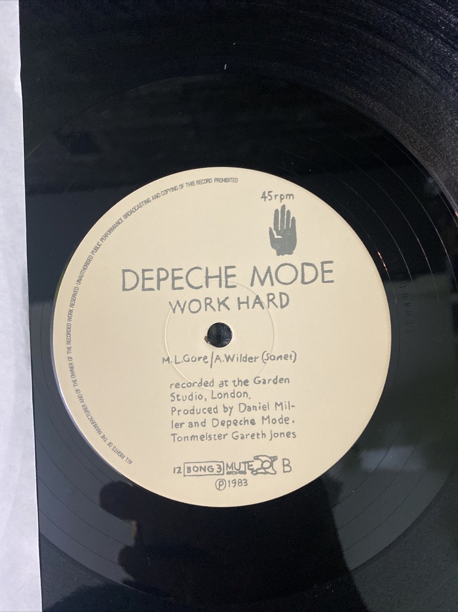 Depeche Mode Lp 12” Everything Counts / Work hard 1983 N. M In