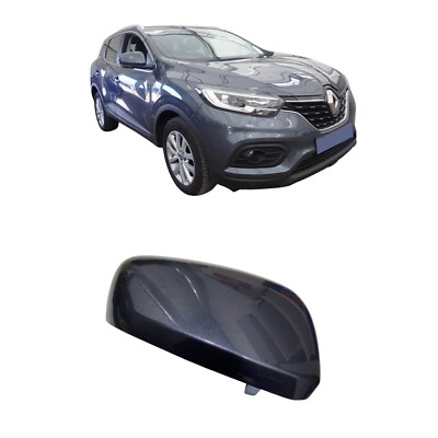 Außenspiegel Abdeckung Lackiert für Renault Kadjar 2015-2023 Rechts Kpn Grau