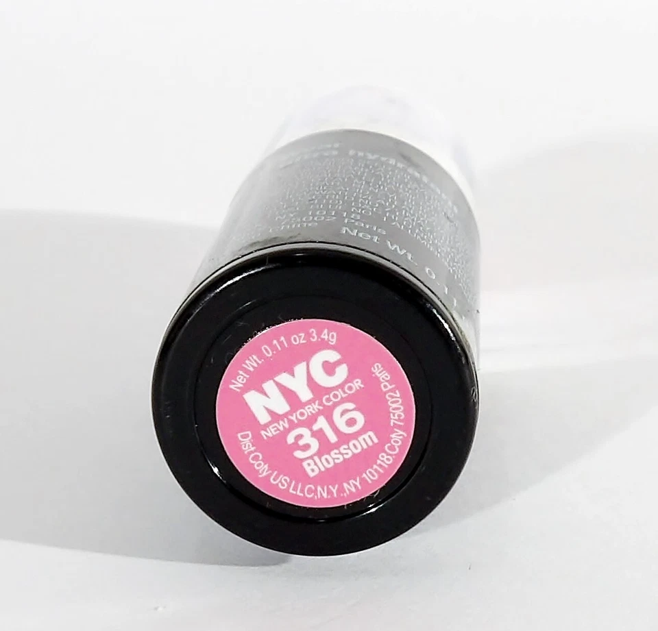 NYC Ultra Moist Lip Wear 316 BLOSSOM Discontinued SEALED - Image 3 of 3