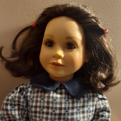My Twinn 23'' Doll 2001 Brown Hair Brown Eyes Bob Short Haircut Pretty