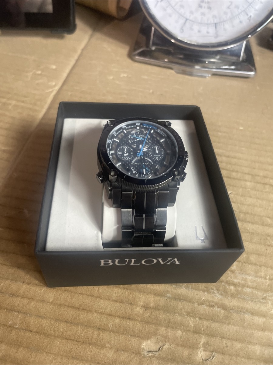 Bulova Men's Watch Precisionist Chronograph 98b228 Discount