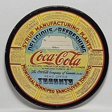Vintage Pog / Milk Cap * PROTOTYPE * Coca Cola Series 2 * Bin9