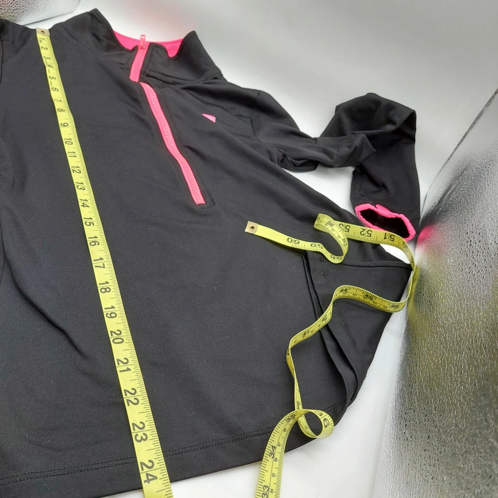 victoria-secret-vs pullover 1/4 zip pink shirt