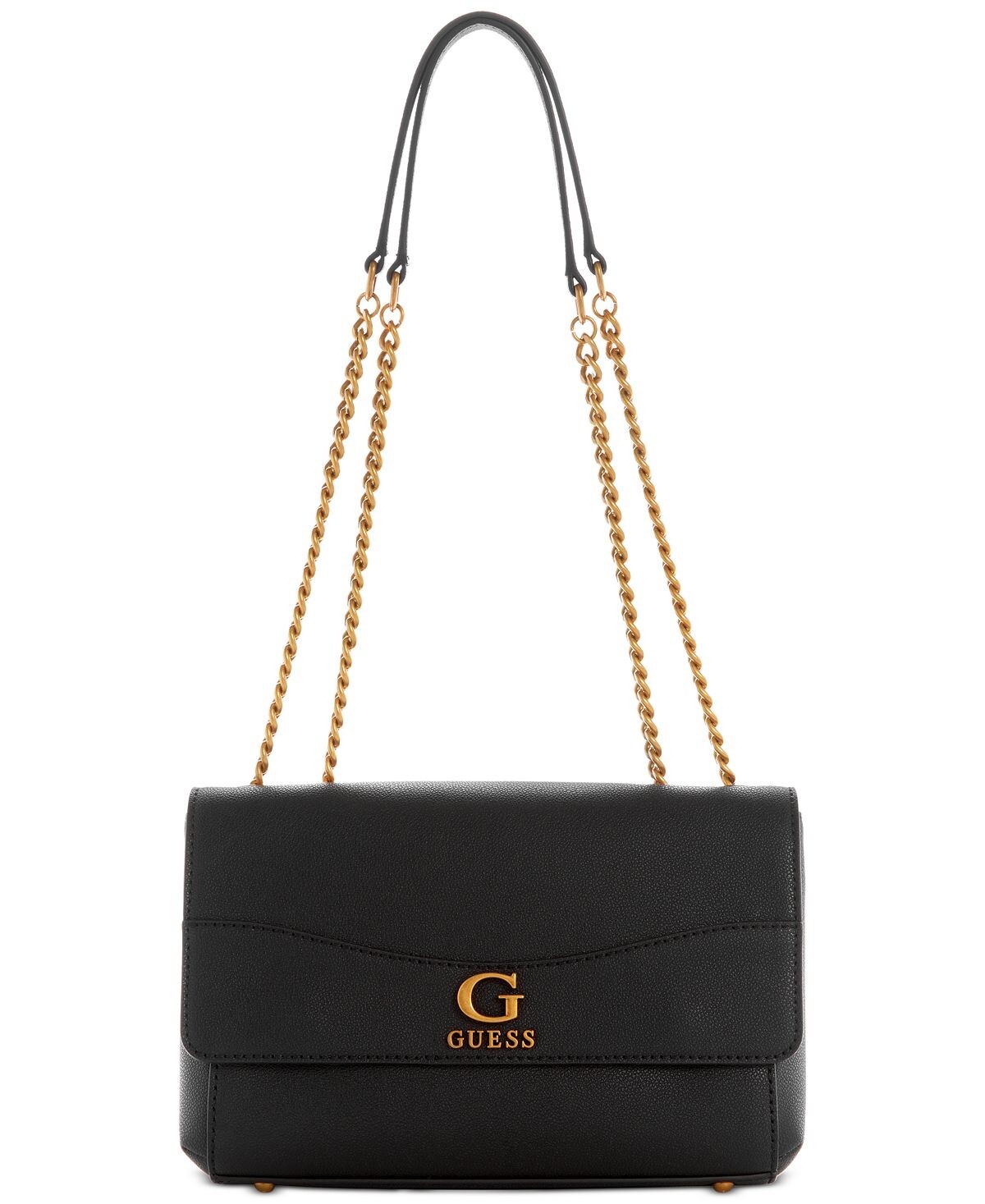 Guess Nell Convertible Small Double Chain Link Crossbody Flap