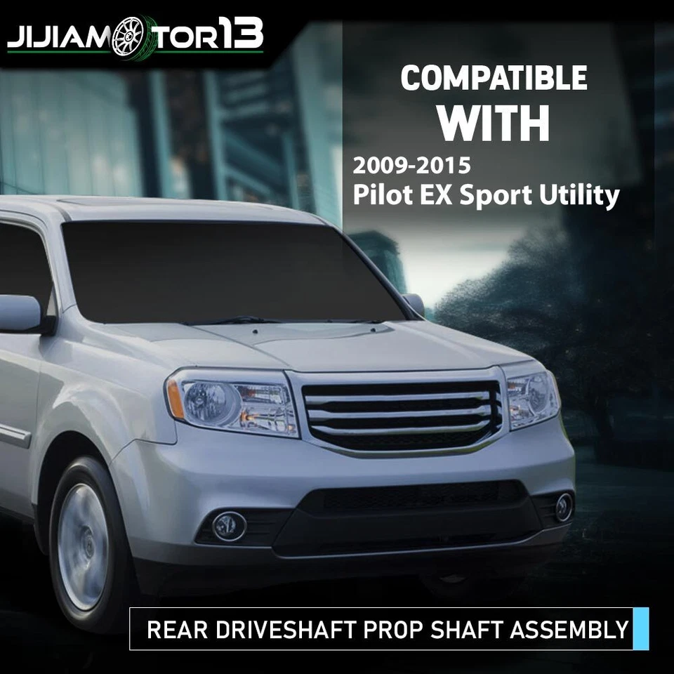 Conjunto de eje de transmisión trasero apto para Honda Pilot 2009-15 V6 3,5 L AWD Foto 2 de 4