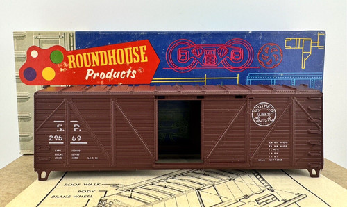 Coche de caja vintage Roundhouse 1034 escala HO Southern Pacific 40' carretera # 29669 | Zustand: New