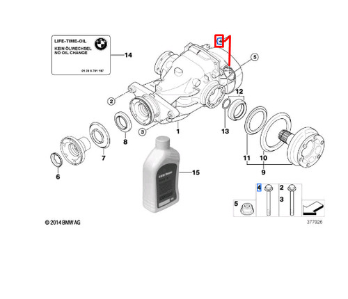 NEU BMW 1 E81 HINTERACHTRÄGERSCHRAUBENSCHRAUBE 33306785433 ORIGINAL - Bild 10 von 10