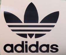  2 5.5" Adidas Logo Vinyl Decals Surfboard Snowboard Skate Car Window sticker