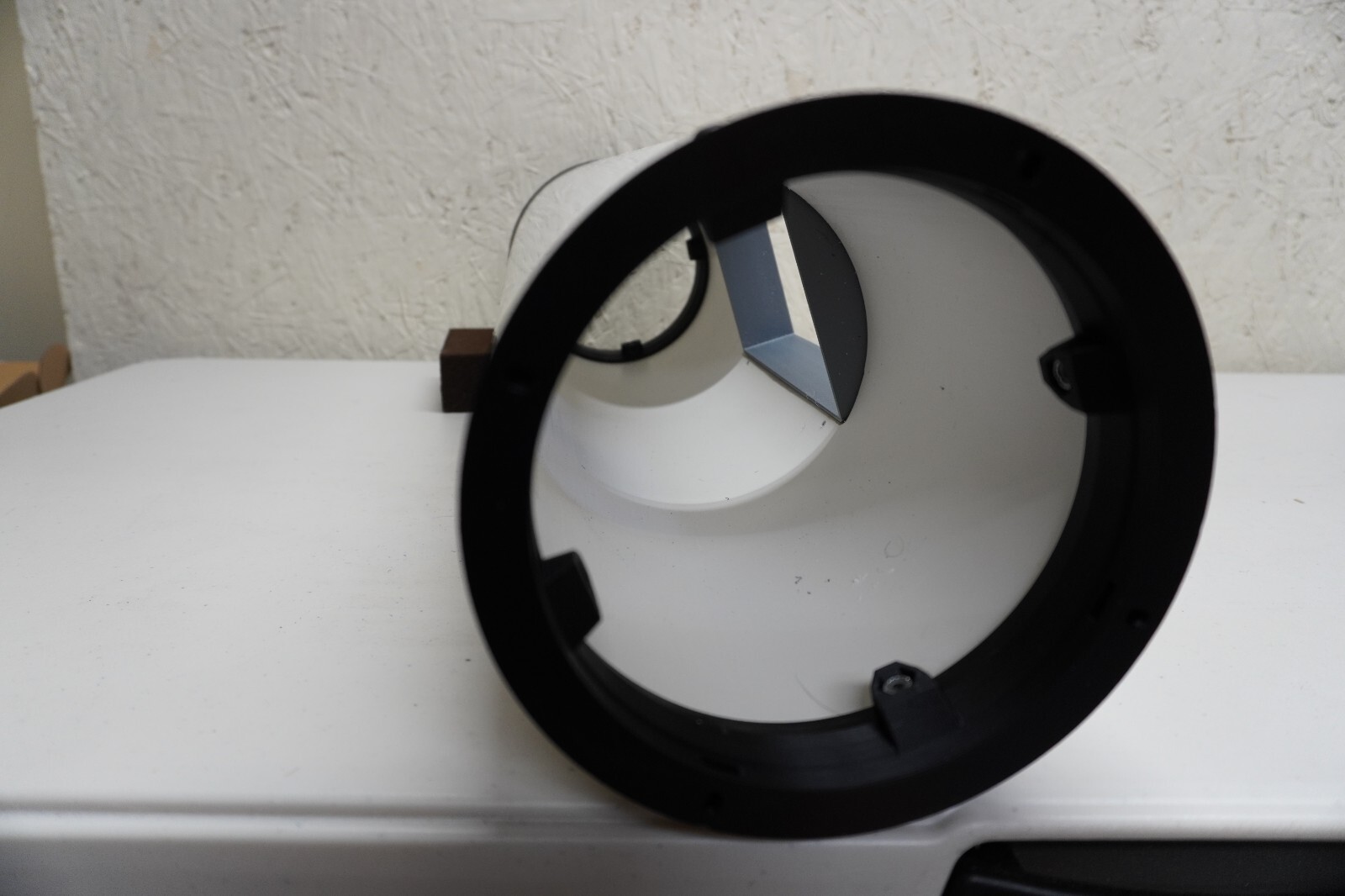 Motorcycle stereo bedroll speaker baffles. Mount 6.5" speakers in PVC