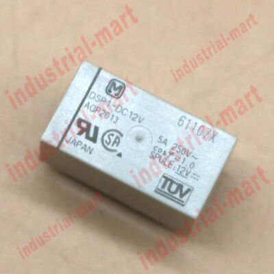 5PCS New DSP1-DC12V   AGP2013 12V 5A 6pin relay   #WD8