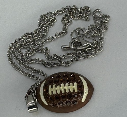3 Pittsburgh Steelers NFL Bracelet & Football Fashion Necklace Mixed Lot Unisex - Picture 7 of 9