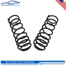 Pair Rear Coil Springs For Chevrolet Malibu 1997-03 Oldsmobile Alero Pontiac