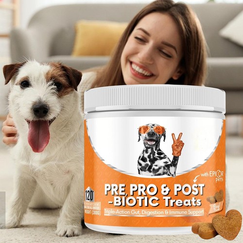NutriPaw Pre, Pro & Postbiotic Digestive Treats For Dogs - Gut Health, Sensitive - Picture 9 of 12