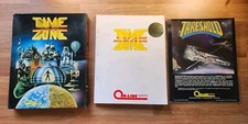 Vtg Time Zone 1982 On-Line (Sierra) Apple II+ w/ Manual 5.25" Floppy Game & BOX!
