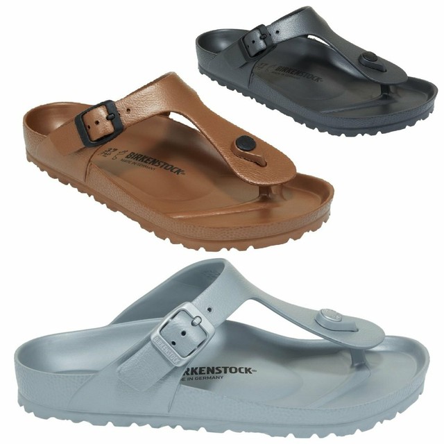 Birkenstock Gizeh Essentials EVA Metallic Thong Sandal 669173-J | eBay