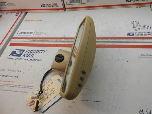 01-06 MERCEDES C-CLASS REAR VIEW MIRROR W/ HOMELINK 2038101417 IC 00908V NE0201 - Picture 2 of 4