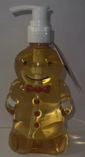 10.7 oz hand soap/Gingerbread Man/Cinnamon Gingerbread Scented