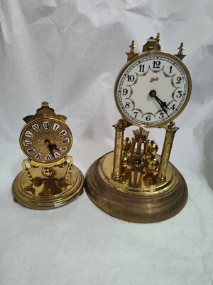 KUNDO KIENINGER & OBERGFELL MINI ANNIVERSARY CLOCK & Schatz Clock 