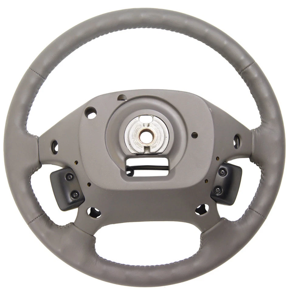 Volante Mazda 626 2000-2002 cuero gris con botones de control de crucero nuevo Foto 2 de 4